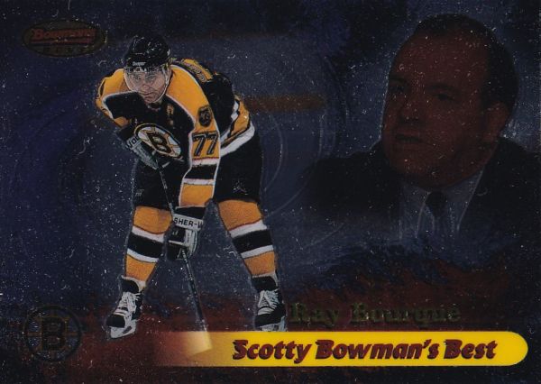 insert karta RAY BOURQUE 98-99 Bowmans Best Season´s Best číslo SB10